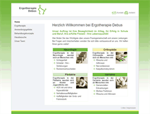 Tablet Screenshot of ergotherapie-dd.de